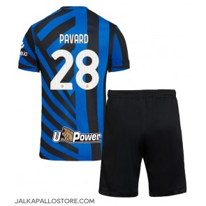 Inter Milan Benjamin Pavard #28 Kotipaita Lapsille 2024-25 Lyhythihainen (+ shortsit)